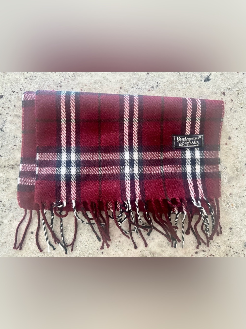 🎁🎁🎁 Burberry Check Cashmere Scarf - TIMELESS, CLASSIC, UNISEX PERFECTION